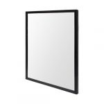 Homeroots - Rectangle Espresso Accent Mirror With Lakeside Design - Image 2