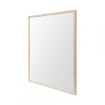 Homeroots - Rectangle Natural Accent Mirror With Matte Finish Frame - Image 2