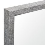 Homeroots - Rectangle Grey Accent Mirror With Driftwood Quality Frame - Image 5