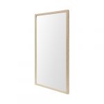 Homeroots - Rectangle Natural Accent Mirror With Matte Finish Frame - Image 2