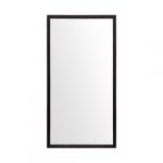Homeroots - Rectangle Espresso Accent Mirror With Lakeside Design - Image 3