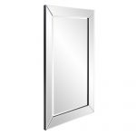 Homeroots - 36" Glass Framed Accent Mirror - Image 4