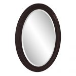 Homeroots - 33" Bronze Oval Framed Accent Mirror - Image 5