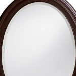 Homeroots - 33" Bronze Oval Framed Accent Mirror - Image 7