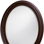 Homeroots - 33" Bronze Oval Framed Accent Mirror - Image 8