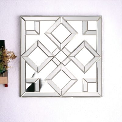 Homeroots - Interlocking Mirrored Squares With Lattice Design