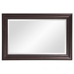 Homeroots - 33" Bronze Wood Accent Mirror - Image 4
