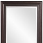 Homeroots - 33" Bronze Wood Accent Mirror - Image 6