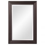 Homeroots - 33" Bronze Wood Accent Mirror - Image 7