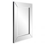 Homeroots - 24" Clear Beveled Edge Frame Accent Mirror - Image 4
