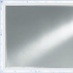 Homeroots - 41" White Faux Marble Wood Lighted Mounted Accent Mirror - Image 5