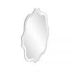 Homeroots - 16" Gray Abstract Unframed Accent Mirror - Image 4