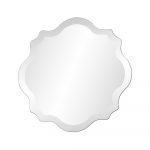 Homeroots - 16" Gray Abstract Unframed Accent Mirror - Image 5