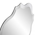 Homeroots - 16" Gray Abstract Unframed Accent Mirror - Image 6