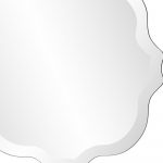 Homeroots - 16" Gray Abstract Unframed Accent Mirror - Image 7