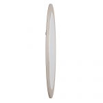 Homeroots - 33" Silver Oval Framed Accent Mirror - Image 6