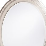 Homeroots - 33" Silver Oval Framed Accent Mirror - Image 7