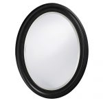 Homeroots - 33" Black Oval Framed Accent Mirror - Image 2