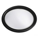 Homeroots - 33" Black Oval Framed Accent Mirror - Image 4