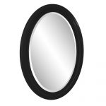 Homeroots - 33" Black Oval Framed Accent Mirror - Image 5