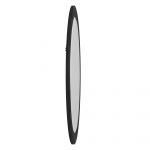 Homeroots - 33" Black Oval Framed Accent Mirror - Image 6