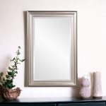 Homeroots - 33" Silver Framed Accent Mirror