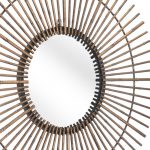 Homeroots - Gold Tribal Round Mirror - Image 6