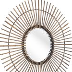 Homeroots - Gold Tribal Round Mirror - Image 7