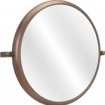 Homeroots - Industrial Gold Round Mirror - Image 7