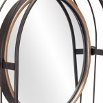 Homeroots - Industrial Gray Mirror Shelf - Image 7