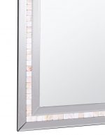 Homeroots - 36" Silver Glass Framed Accent Mirror - Image 3