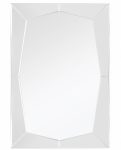 Homeroots - 36" Clear Glass Framed Accent Mirror
