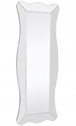 Homeroots - 65" Clear Novelty Glass Framed Full Length Hanging Mirror - Image 2