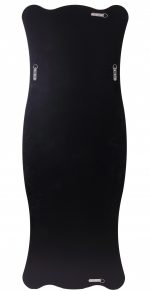 Homeroots - 65" Clear Novelty Glass Framed Full Length Hanging Mirror - Image 3