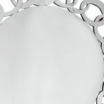 Homeroots - 39" Clear Round Glass Framed Accent Mirror - Image 7