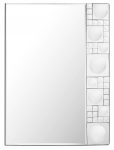 Homeroots - 38" Clear Glass Framed Accent Mirror
