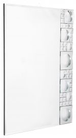 Homeroots - 38" Clear Glass Framed Accent Mirror - Image 4