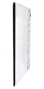 Homeroots - 38" Clear Glass Framed Accent Mirror - Image 5