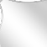 Homeroots - 32" Silver Novelty Glass Framed Accent Mirror - Image 8