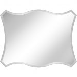 Homeroots - 32" Silver Novelty Glass Framed Accent Mirror - Image 4