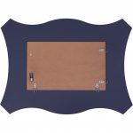 Homeroots - 32" Silver Novelty Glass Framed Accent Mirror - Image 5