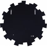 Homeroots - 30" Clear Sunburst Framed Accent Mirror - Image 4