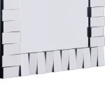 Homeroots - 28" Clear Square Glass Framed Accent Mirror - Image 4