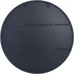 Homeroots - 32" Black Round Metal Framed Accent Mirror - Image 4