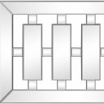 Homeroots - 24" Clear Glass Framed Accent Mirror - Image 7