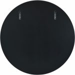 Homeroots - 30" Clear Round Glass Framed Accent Mirror - Image 4