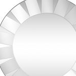 Homeroots - 30" Clear Round Glass Framed Accent Mirror - Image 6