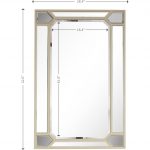 Homeroots - 43" Silver Metal Framed Accent Mirror - Image 7