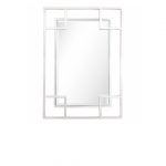 Homeroots - 42" Silver Metal Framed Accent Mirror - Image 5