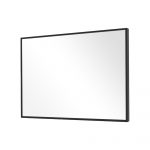 Homeroots - 38" Black Metal Framed Accent Mirror - Image 3